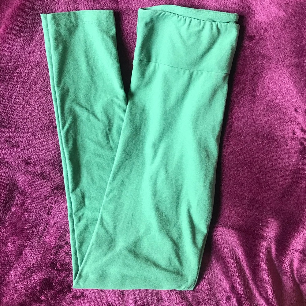 Green LuLaRoe Leggings
